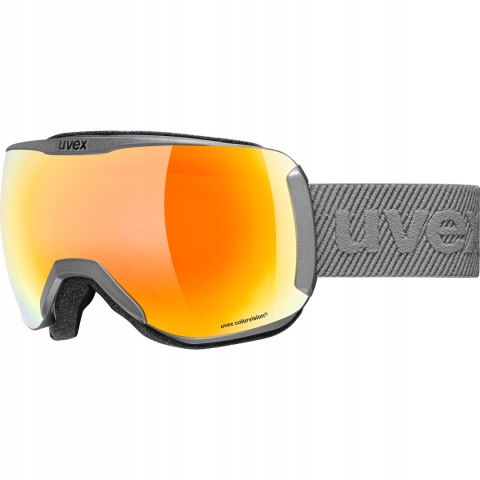 Gogle narciarskie Uvex Downhill 2100 CV filtr UV-400 szary matowy S 2