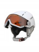 Kask Narciarski z przyłbicą Head Queen r. M/L 54-57 cm biały