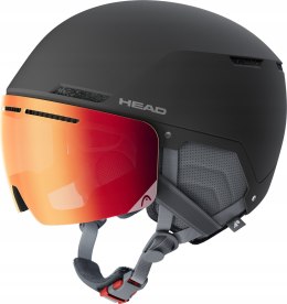 Kask narciarski z przyłbicą Head CINEMA PRO W Grey - 56-59 (M/L) kat. S2