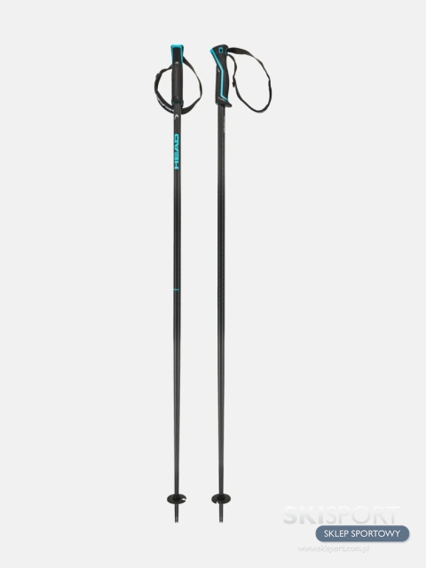 Kije Narciarskie Head Frontside czarno-niebieskie dł. 120cm