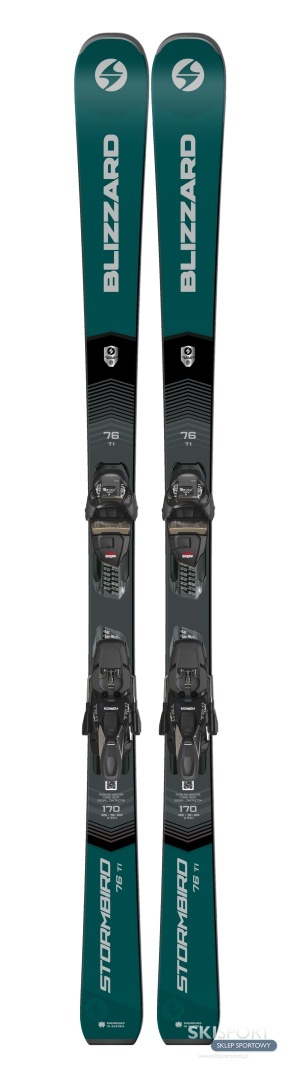 Narty Blizzard Stormbird 76 TI + TP11 GW dł. 175cm