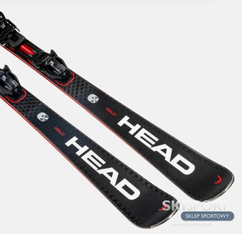 Narty Head Supershape e-Rally + PRD 12 GW dł. 163cm