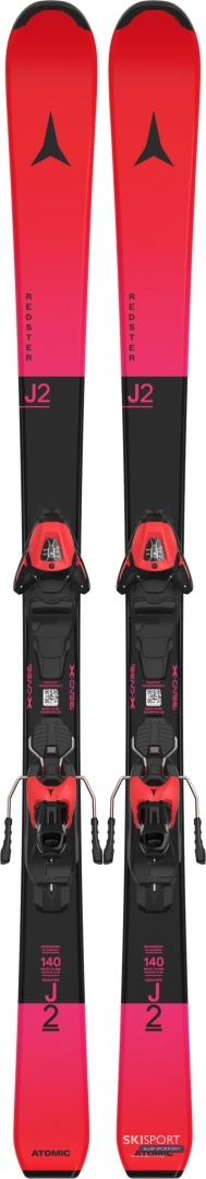 Narty Junior Atomic Redster J2 + L6 GW dł. 140cm