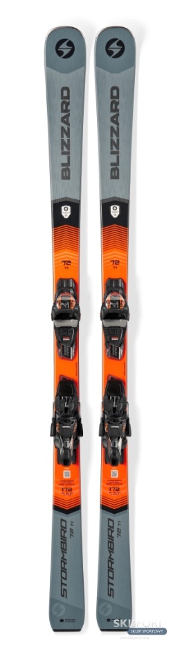 Narty Blizzard Stormbird 72 TI + TP 11 Light GW Dł. 160cm