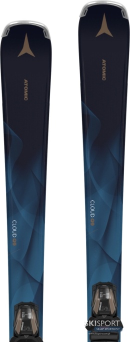 Narty Damskie Atomic Cloud Q9 + M10 GW dł. 140cm