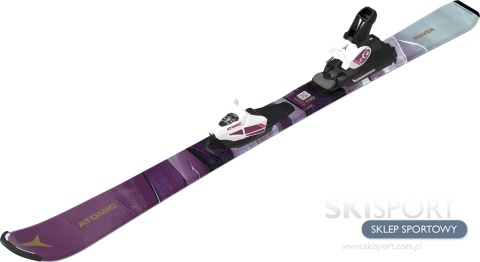 Narty Junior Atomic Maven Girl + C5 GW dł. 100cm