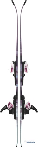 Narty Junior Atomic Maven Girl + C5 GW dł. 100cm