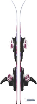Narty Junior Atomic Maven Girl + C5 GW dł. 80cm