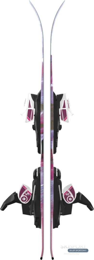 Narty Junior Atomic Maven Girl + C5 GW dł. 80cm