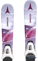 Narty Junior Atomic Maven Girl + C5 GW dł. 90cm