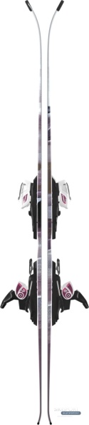 Narty Junior Atomic Maven Girl + L 6 GW dł. 140cm