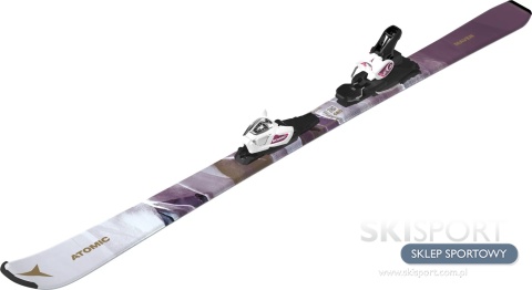 Narty Junior Atomic Maven Girl + L 6 GW dł. 140cm