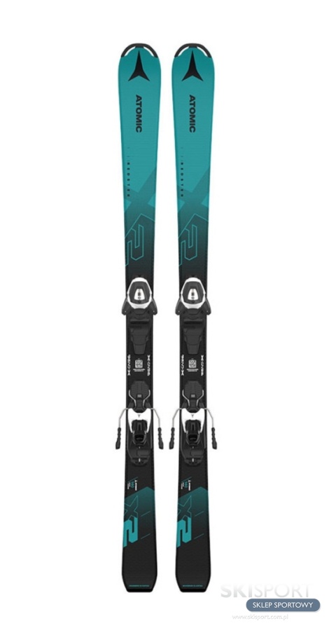 Narty Junior Atomic Redster X2 + c5 GW dł. 130cm