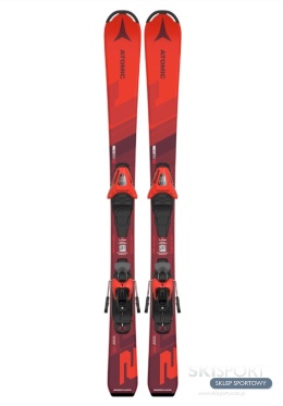 Narty Junior Atomic Redster J2 + c5 GW dł. 120cm