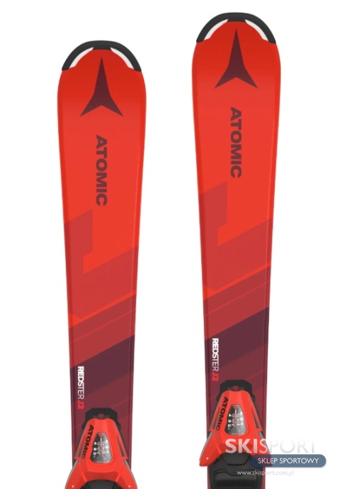 Narty Junior Atomic Redster J2 + c5 GW dł. 120cm