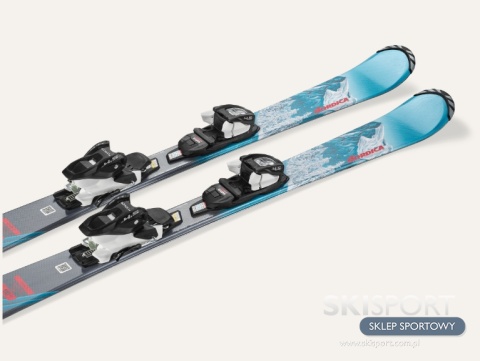 Narty Junior Nordica Team Girl FDT + 4.5GW dł. 90cm