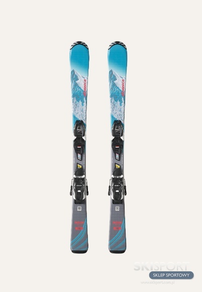 Narty Junior Nordica Team Girl FDT + 4.5GW dł. 80cm