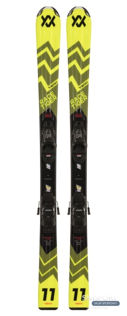 Narty Junior Volkl Racetiger JR + Vmotion 7 GW dł. 150cm