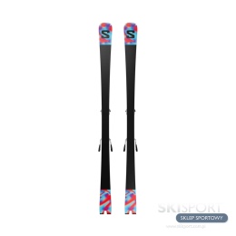 Narty Salomon Addikt + MI 12 GW dł.149cm