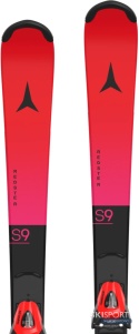 Narty Slalomowe Junior Atomic Redster S9 FIS J-RP + Colt 7 Dł. 124cm