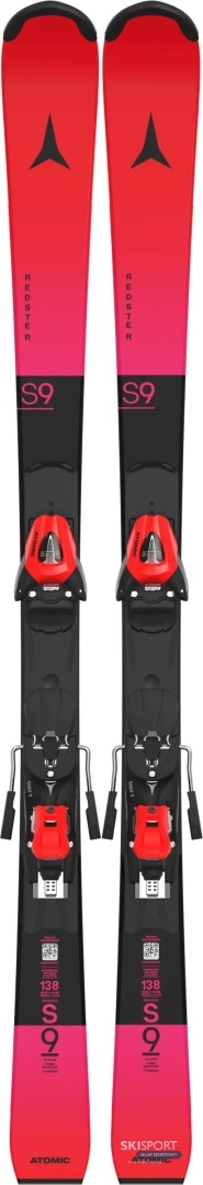 Narty Slalomowe Junior Atomic Redster S9 FIS J-RP + Colt 7 Dł. 138cm