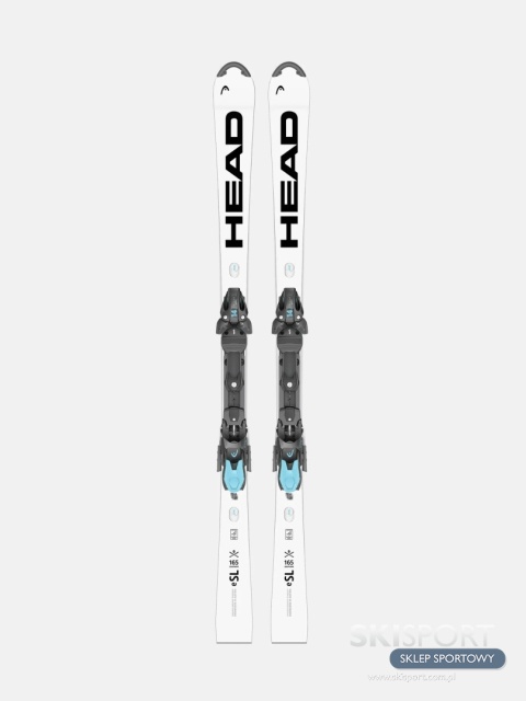 Narty Zawodnicze Head WCR e-SL Rebels Fis + Freeflex 14 ST dł. 158cm