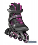 Rolki damskie Rollerblade ZETRABLADE W czarno różowe r.38/38.5 24/24.5