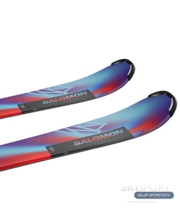 Narty Dla Dzieci Salomon QST Junior + c5 GW dł. 80cm