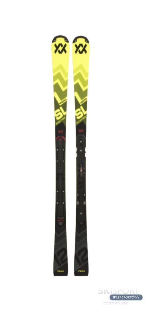 Narty FIS Junior Volkl Racetiger SL R JR + Comp 10 dł.136cm