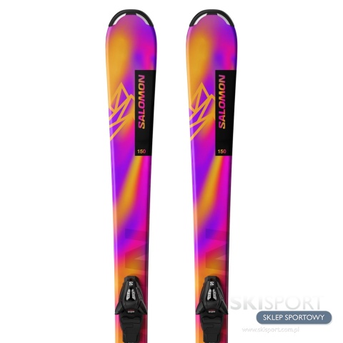 Narty Salomon QST Junior + L6 GW dł.150cm