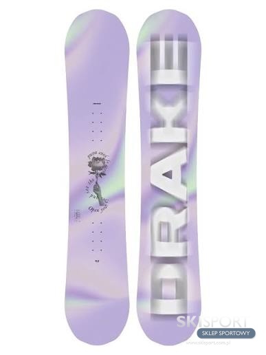 Deska Snowboardowa Damska Drake Charm WMN dł.151cm