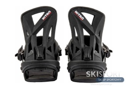Wiązania Snowboardowe Nitro STAXX czarne r. L 29-32cm 44-48EU