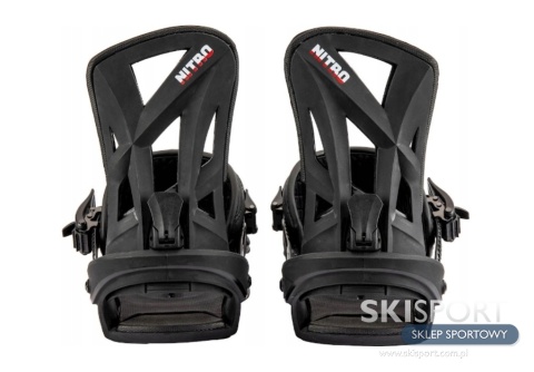 Wiązania Snowboardowe Nitro STAXX czarne r. L 29-32cm 44-48EU