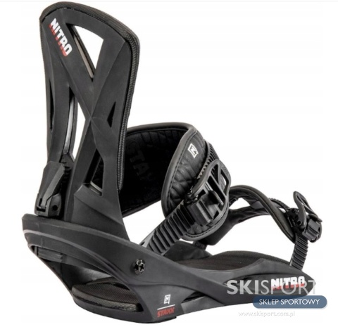 Wiązania Snowboardowe Nitro STAXX czarne r. L 29-32cm 44-48EU