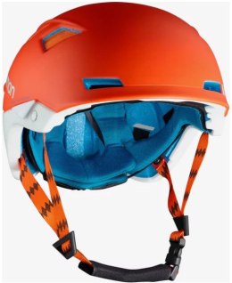 Kask Salomon narciarski skitour wspinaczkowy skitur pomarańczowy S 53-56 cm