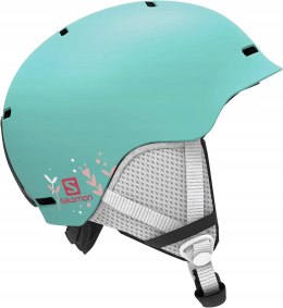 Kask narciarski Salomon Grom dla dzieci dziecięcy turkus matowy L 56-59 cm