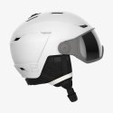 Kask z przyłbicą Salomon Icon LT Visor FLS r. S 53-56 cm biały