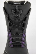 Buty snowboardowe damskie Nitro SCALA TLS black-purple r.39 1/3 / 25.5cm