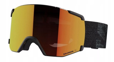 Gogle narciarskie Salomon S/View czarne filtr UV-400 kat. S2