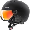 Kask Uvex Wanted Visor z szybą S 2 L 58-61 cm czarny mat