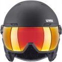 Kask Uvex Wanted Visor z szybą S 2 L 58-61 cm czarny mat