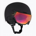 Kask Uvex Wanted Visor z szybą S 2 L 58-61 cm czarny mat