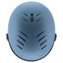 Kask narciarski UVEX Wanted visor blue z szybą S2 niebieski matowy 58-61cm