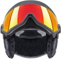 Kask narciarski Uvex Wanted Visor z szybą S2 54-58 cm czarny mat