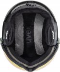 Kask narciarski Uvex Wanted Visor z szybą S2 54-58 cm czarny mat