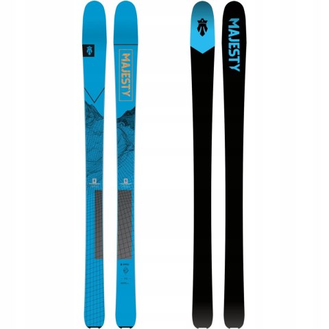 Narty Skitour Freeride Majesty Superwolf dł.172 cm + Foka Majesty