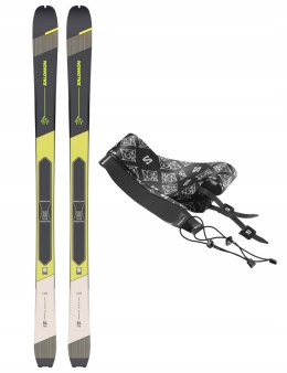 Narty skitourowe SALOMON N MTN 84 PURE + FOKI SKINS MTN dł.172cm