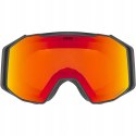 Uvex Gravity FM gogle narciarskie snowboardowe czarne S2