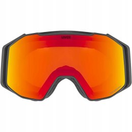 Uvex Gravity FM gogle narciarskie snowboardowe czarne S2